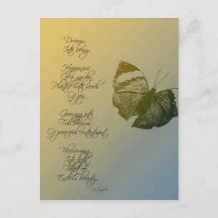 Dream Poem Postcard