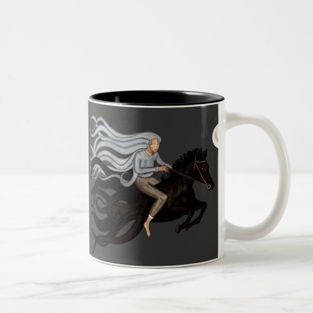 Dream Rider Two-Tone Coffee Mug (Right)