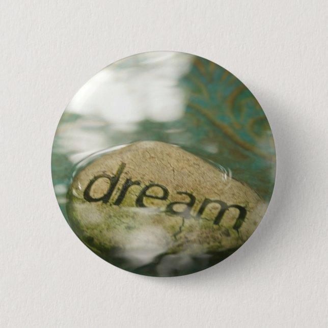 Dream Rock Pinback Button (Front)