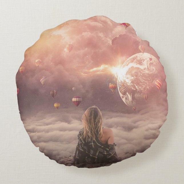 Dream Round Pillow (Back)