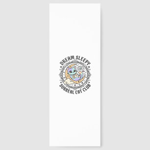 Dream Sleepy Surreal Cat Funny Cat Lover Design -  Bookmarks