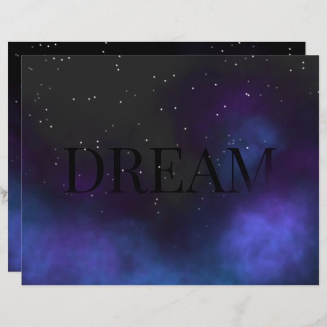 Dream Space Nebula (Front/Back)