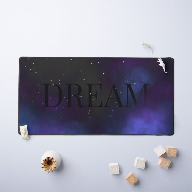 Dream Space Nebula Desk Mat (Kids Table)