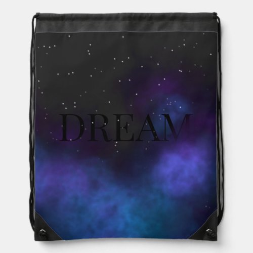 Dream Space Nebula Drawstring Bag
