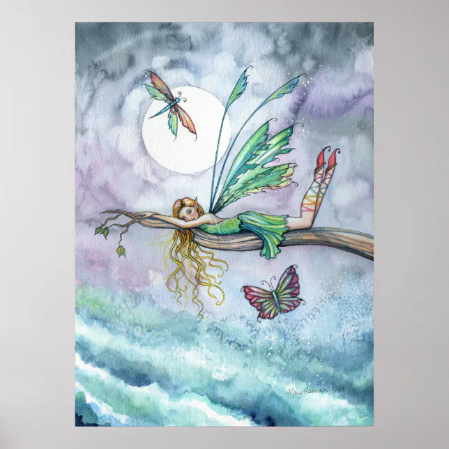Dream Spot Fairy Poster Print | Zazzle