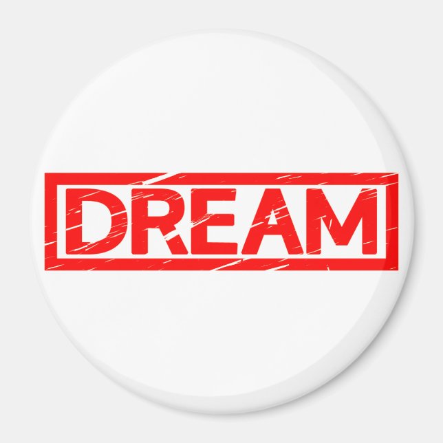 Dream Stamp Magnet (Front)