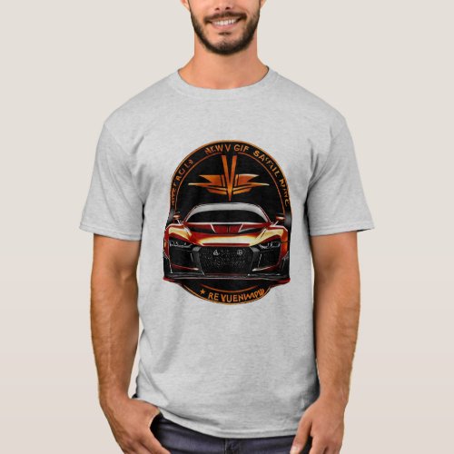 Dream T_Shirt Design _ Watercolor Sport Car