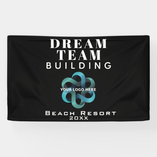 Dream Team Building Dream Company Logo Banner