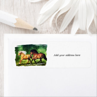 Dream Team- Icelandic Horses Label