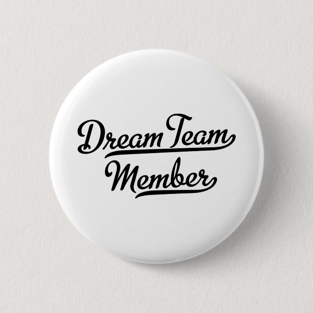 Dream Team Member Button (Front)