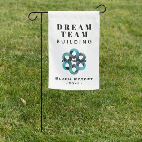 Dream Team _ Team Building Company Logo Garden Flag