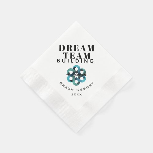 Dream Team Team Building Company Logo Napkins