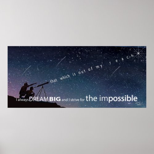 Dream the Impossible Poster