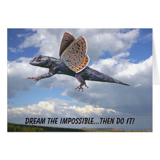 Dream the impossible...then Do it! Cards (Front Horizontal)