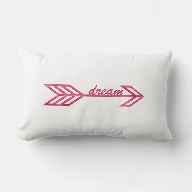 Dream Throw Pillow (Front)