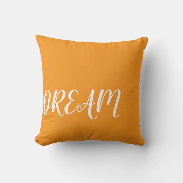 Dream  throw pillow (Front)