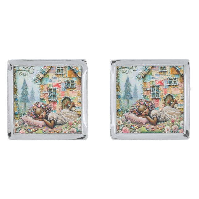 Dream Time Cufflinks (Front)