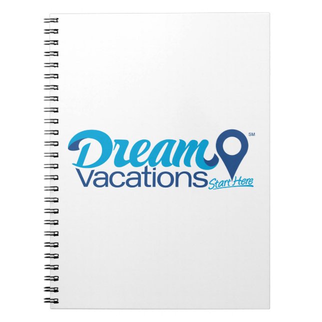 Dream Vacations Notebook (Front)