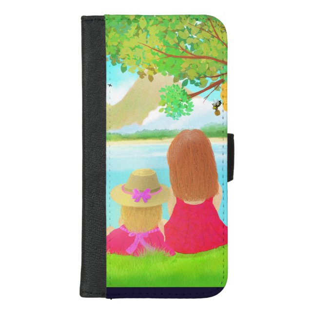 Dream View iPhone 8/7 Plus Wallet Case (Front)