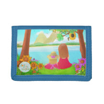 Dream View Photo Tri-Fold Wallet