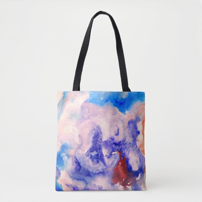 Dream Watercolor Art Tote Bag (Front)