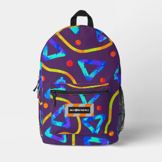 Dream Wave Festival - Arcade Crunch 1 Printed Backpack