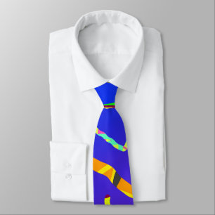 Dream Wave Festival - California Tiger Neck Tie