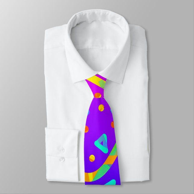 Dream Wave Festival - Cool Candy Rain Neck Tie (Tied)