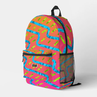 Dream Wave Festival - Summer Buzz Printed Backpack