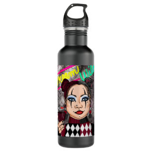 Dream Wild Goth Girl  Stainless Steel Water Bottle