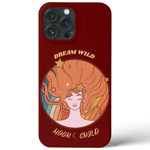 Dream Wild, Moon Child iPhone 13 Pro Max Case