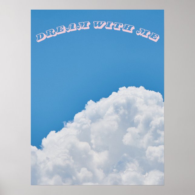 DREAM WITH ME POSTER (Front)