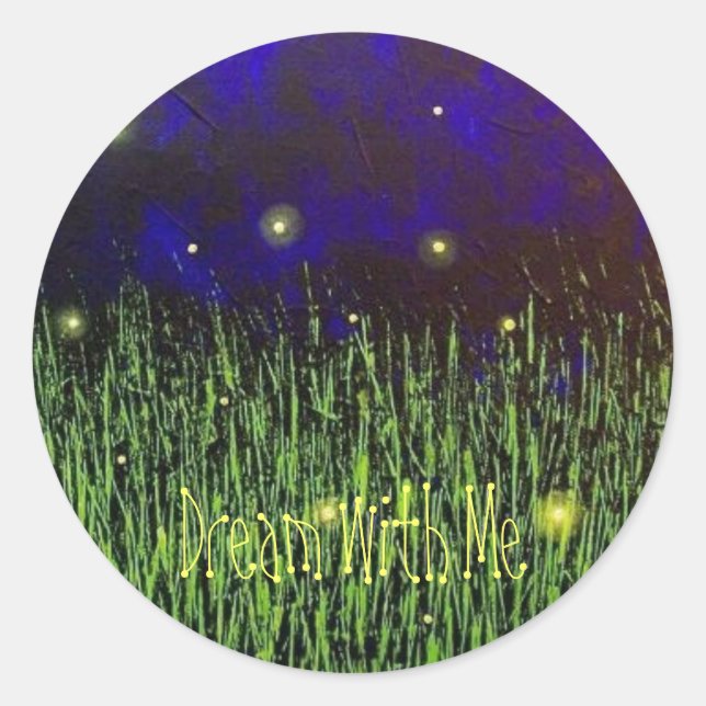 Dream With Me Sticker (Front)