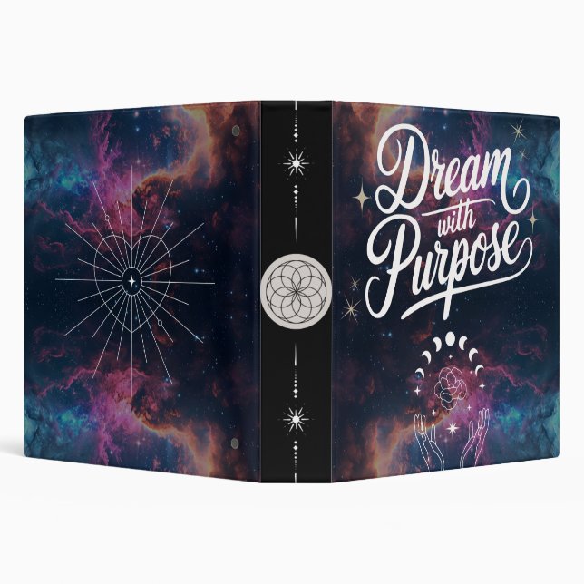 Dream with Purpose- Cosmic Intention Binder (Background)
