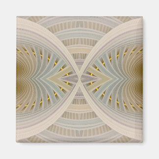 Dream Within A Dream Abstract Chevron Pattern Magnet