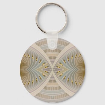 Dream Within A Dream Pastel Abstract Chevrons Keychain by skellorg at Zazzle