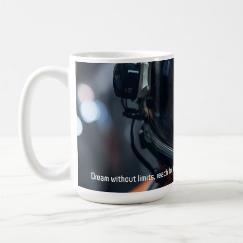 Dream without limits reach for the stars v2  coffee mug