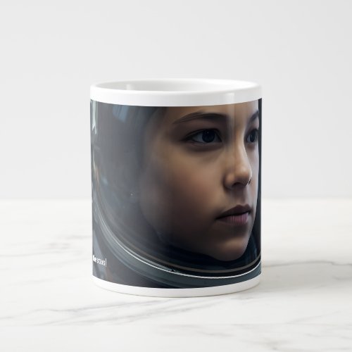 Dream without limits reach for the stars v2  giant coffee mug