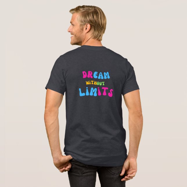 Dream Without Limits Tri-Blend Shirt (Back Full)