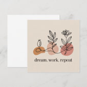 Dream. Work. Repeat (Front/Back)