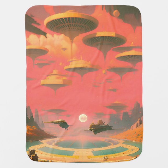 Dream World Baby Blanket (Front)