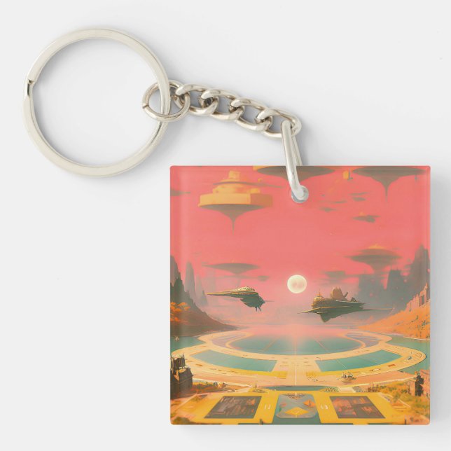 Dream World Keychain (Front)