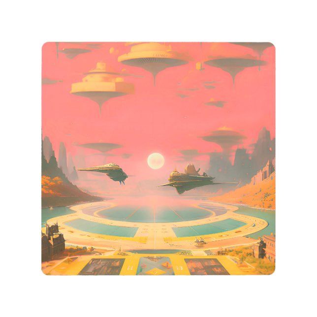 Dream World Metal Print (Front)