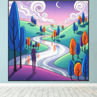 Dream World Picture Art 0030302 Canvas Print