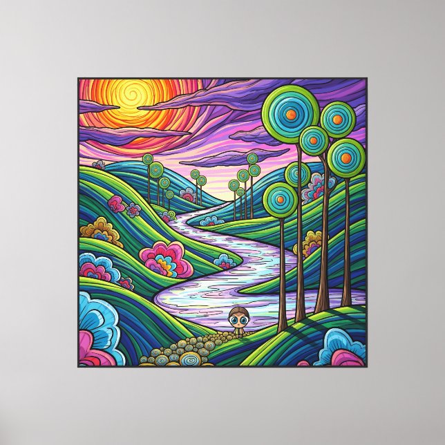 Dream World Picture Art 0030378 Canvas Print (Front)