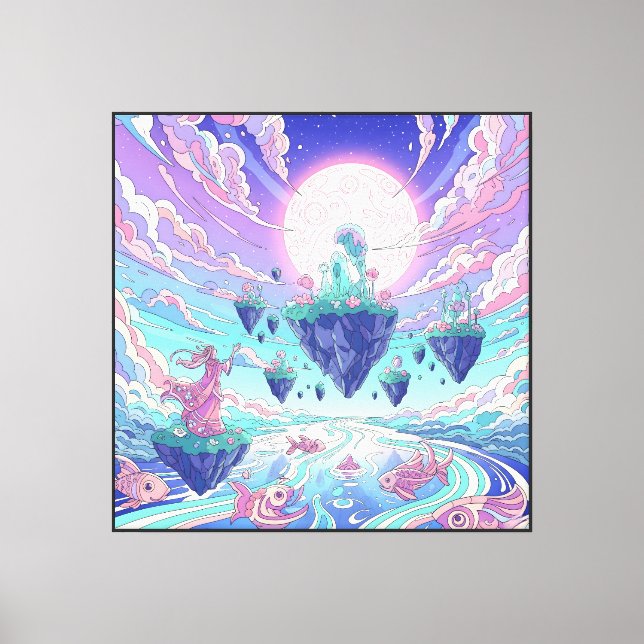 Dream World Picture Art 0030474 Canvas Print (Front)