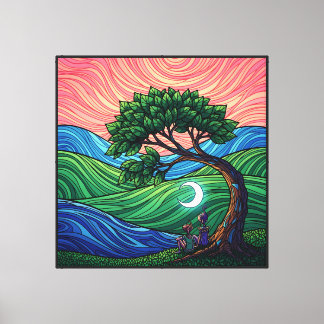 Dream World Picture Art 0030488 Canvas Print
