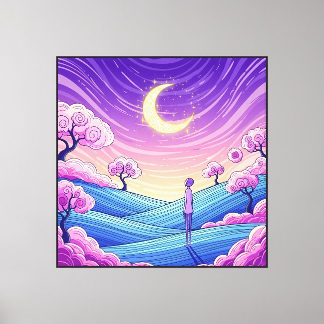 Dream World Picture Art 0030494 Canvas Print (Front)