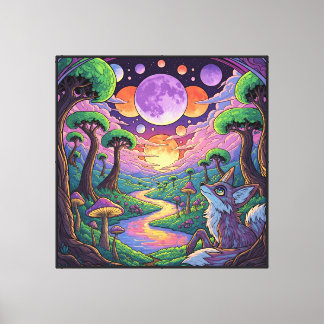 Dream World Picture Art 0030498 Canvas Print