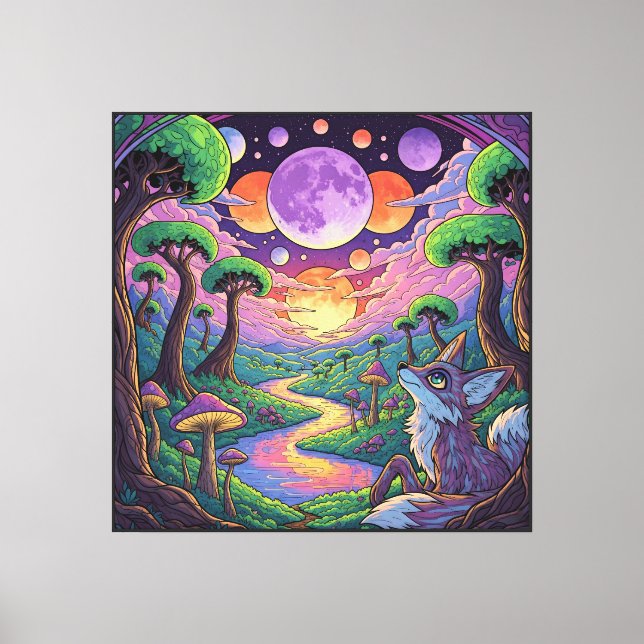 Dream World Picture Art 0030498 Canvas Print (Front)